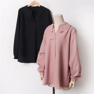 [강물처럼]빅사이즈 011 브이플랫카라블라우스 DBGB440 (6347953