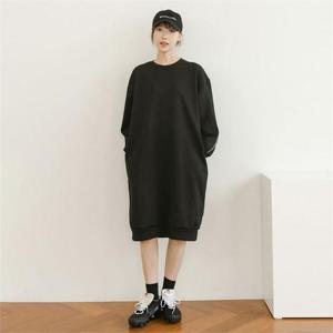 [강물처럼]빅사이즈 011 톡톡파이핑기모원피스 DTSB288 (6347901