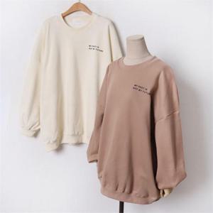 [강물처럼]빅사이즈 011 홈포켓오버기모맨투맨 DEZB495 (6347864