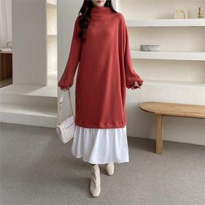 [강물처럼]빅사이즈 011 러블리반하이롱원피스 DPOC026 (6347812