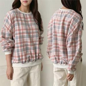 [강물처럼]위쉬몰 IL 캔디파스텔기모맨투맨(C141H012) 빅사이즈