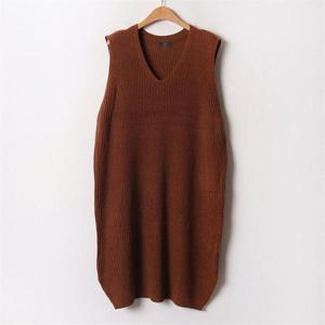 [강물처럼]아이우먼 하찌레이어드롱조끼 APB556M011 빅사이즈 (6