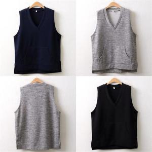 [강물처럼]위쉬몰 MN 브이넥포켓니트조끼(8822H011) 빅사이즈 (6