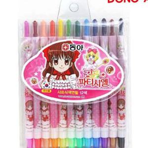 동아 샤프식 12색 색연필(여아캐릭터랜덤)