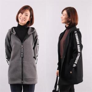 [강물처럼]아이우먼 영문클립 후드집업 MN0138M011 빅사이즈 (63