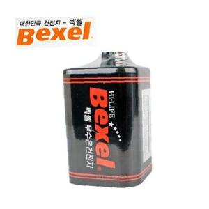 벡셀 무수은건전지/6V/랜턴용/낱개