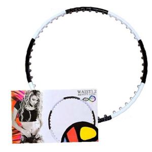하나 웨이스트뷰티라인 훌라후프 1.2(참숯) 블랙/화이트 (1개)