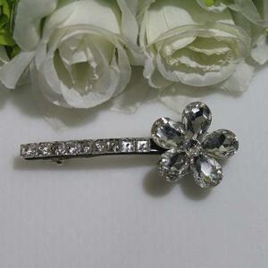 큐빅 5꽃잎 머리핀 중 헤어핀 자동핀 머리핀 자동핀 헤어핀