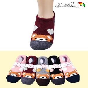 퐁신퐁신 따뜻하고 깜찍한 하트곰 숙녀 수면덧신