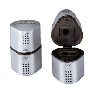 파버카스텔 트리오 삼각연필깎이 실버 18 38 00 (1개)