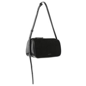 [몽삭]클로이 숄더&크로스백 미디움 스웨이드 블랙 AP11-2615-BS