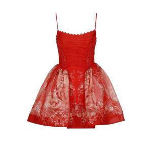 짐머만 미디 원피스 6913DC261 RDME Red