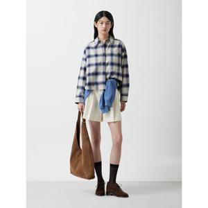 [쥬크]루즈핏 체크 셔츠 Z254MSC020