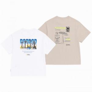 내셔널지오그래픽키즈  (K262UTS110) 냉감 ESG 그래픽1 반팔 티셔츠