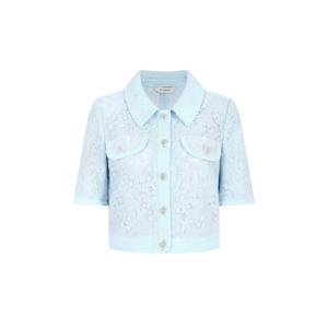 [제이제이 지고트]레이스 플랩 장식 크롭 재킷(GP5A0JK501)