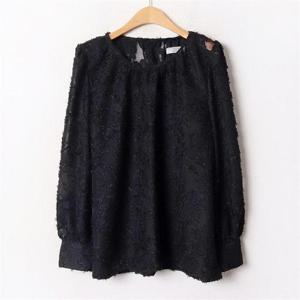 [강물처럼]아이우먼 제니레이스블라우스 BAB488M011 빅사이즈 (6