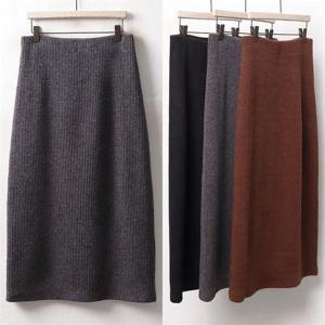 [강물처럼]위쉬몰 WW 쭉쭉니트롱스커트(3778H011) 빅사이즈 (629