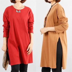 [강물처럼]위쉬몰 WW 딥트임롱티(2928H011) 빅사이즈 (6298960A)