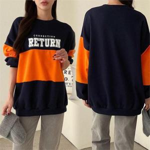 [강물처럼]위쉬몰 NO 리턴비비드기모맨투맨(C005H011) 빅사이즈