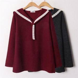 [강물처럼]위쉬몰 BG 레이스세라니트셔츠티(B499H011) 빅사이즈