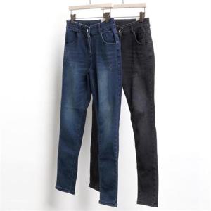 [강물처럼]빅사이즈사랑해요 3556L011 밴드 기모 스키니 진 MD (