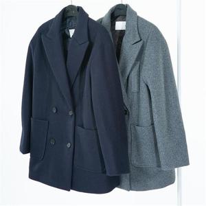 [강물처럼]빅사이즈사랑해요 B274L011 퀼팅스티치울코트자켓 CM