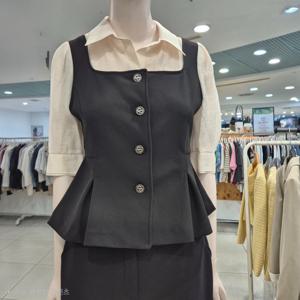 [케네스레이디]클레멘 레이어드 블라우스 (EVWBLQE880)_BP