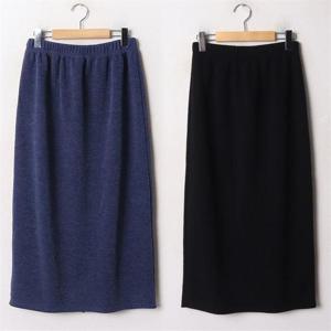 [강물처럼]위쉬몰 NN 사카리바니트롱스커트(B459H011) 빅사이즈