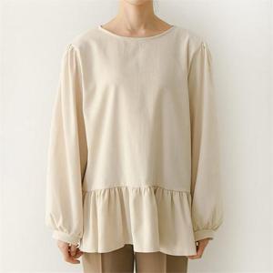 [강물처럼]아이우먼 키츠네기모블라우스 TMB254M011 빅사이즈 (6