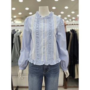 [ab.f.z]셔링포인트 스트라이프 셔츠( AFA2HB32D )_DJ