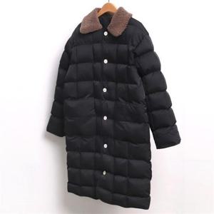 [강물처럼]빅사이즈사랑해요 7768L011 양털 카라 패딩 점퍼 WC (