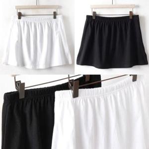 큰옷 빅사이즈 티 레이어드 스커트 치마 코디 DWW3094