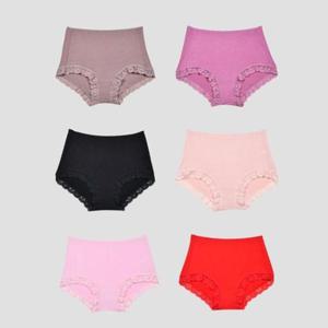 맥시팬티 여성스러운 레이스라인 편안한 맥시 팬티 0055ve