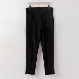 [강물처럼]아이우먼 앞핀턱 기모 슬랙스 JPw107M011 빅사이즈 (6