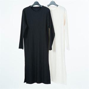 [강물처럼]빅사이즈사랑해요 B242L011 플리츠트임롱원피스 CM (6