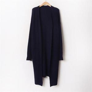 [강물처럼]아이우먼 유니크펀칭롱가디건 EBB418M011 빅사이즈 (6