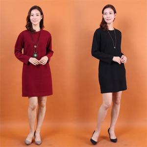 [강물처럼]아이우먼 로제골지기본롱티 WW8007M011 빅사이즈 (623