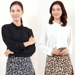 [강물처럼]위쉬몰 WW 롤업스카프블라우스(6971H011) 빅사이즈 (6