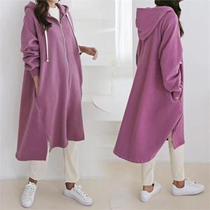 [강물처럼]위쉬몰 BQ 박시후드롱양기모집업(B228H011) 빅사이즈