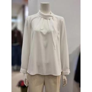 오프리미츠 세이브존02 타이넥  블라우스 B26BL2304