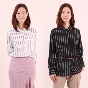 [강물처럼]아이우먼 클래식폴리블라우스 WW6209M010 빅사이즈 (6