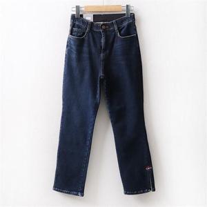 [강물처럼]아이우먼 더블클립자수데님진 DO7708M010 빅사이즈 (6