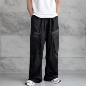 [다잇템]남성 운동 주머니 넓은 건빵 드로우코드 바지 (42840724