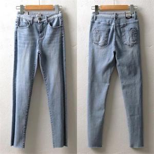 [강물처럼]위쉬몰 LO 허리스판연청스키니989(5575H010) 빅사이즈