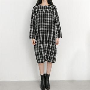 [강물처럼]아이우먼 클래식트위드원피스 TMB202M010 빅사이즈 (6
