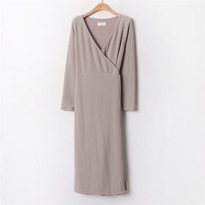 [강물처럼]아이우먼 에이프런골지원피스 DLB351M010 빅사이즈 (6