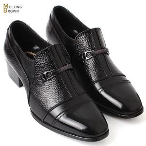 [로즈블로썸][멜팅브라운] 남성 소가죽구두 키높이 남성구두 d50