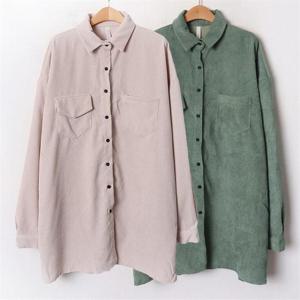 [강물처럼]위쉬몰 BN 시밀러포켓골덴남방(B337H010) 빅사이즈 (6