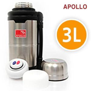 [주방] 아폴로 보온병 3L 스텐보온병 물병 보온보냉 3000ml