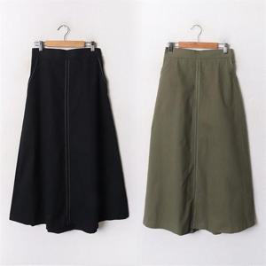 [강물처럼]위쉬몰 GY 차일드스티치코튼치마(B329H010) 빅사이즈